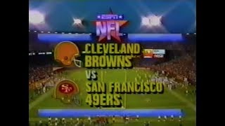 1987 Week 12 - Browns vs. 49ers