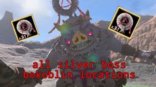 all silver boss bokoblin locations in tears of the kingdom #smallyoutuber #zelda #totktips #totk