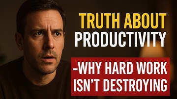 💡 “The Truth About Productivity” – Why Hard Work Alone Will Destroy You 🚫 Work Smarter, Not Harder ⚡