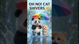 Cute Panda Helps a Baby Bird! 🐼🌈 Kindness Story for Kids #Shorts #kidsanimation #animation #teamwork Update