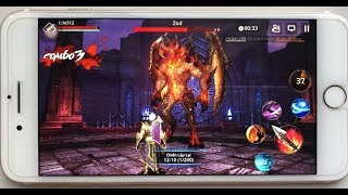 Darkness Rises Epic Boss Battle (Incredible graphics games for IOS) screenshot 2