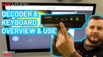 Hikvision DS-69UDI Decoder, web setup and use + DS-1600KI Keyboard