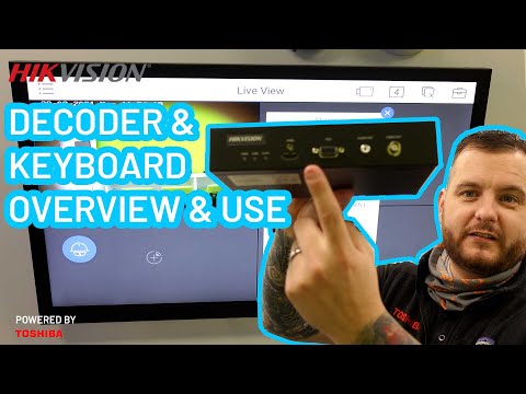Hikvision DS-69UDI Decoder, web setup and use + DS-1600KI Keyboard