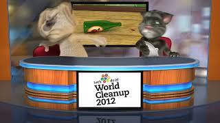 Talking Tom and Ben News World Cleanup 2012 Fight