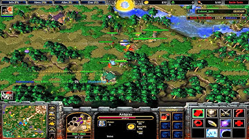 Warcraft III scenario called Battle Tanks