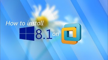 How to install Windows 8.1 on VMware Workstation 12 Pro (links in the description)