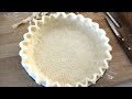 Mom's No Fail Flaky Pastry Recipe (and step by step tips on how to roll the dough &amp; crimp the edges)