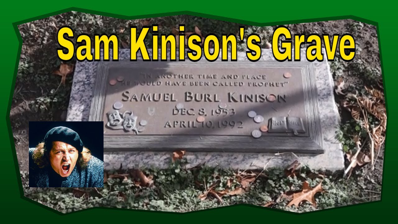 The Grave of Sam Kinison Memorial Park Cemetery, Tulsa, Oklahoma
