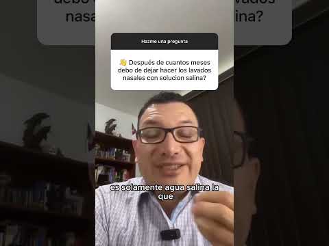 Los lavados nasales