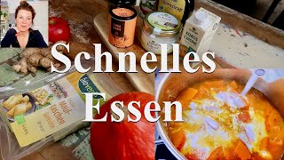 Schnelles Abendessen Maultaschen An Kürbis-Rahm Kirsty Coco