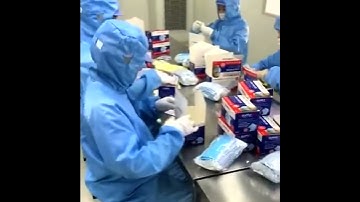 RRS-DFM-50PK - SupplyAID 3-Layer Disposable Face Masks - Production Video