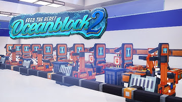 FTB OceanBlock 2 EP16 Wireless Powah and Power Upgrades