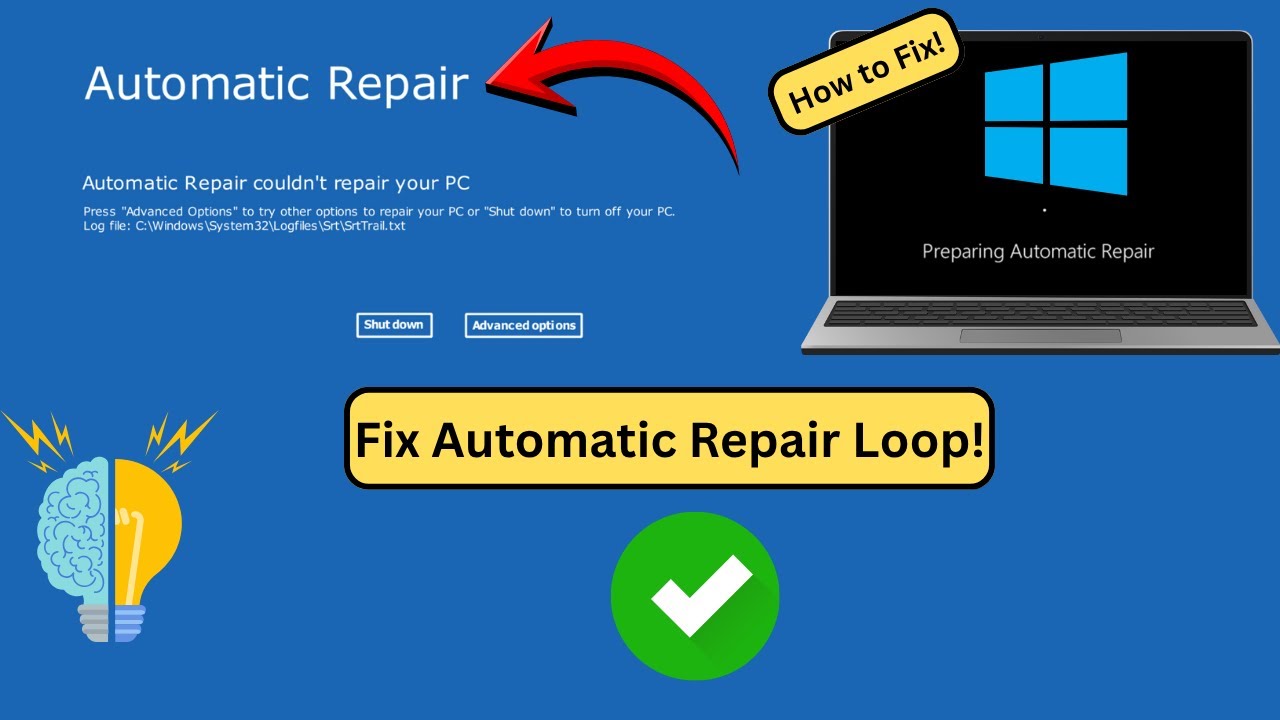 How to Fix Automatic Repair Loop in Windows 11 | Fix Automatic Repair ...