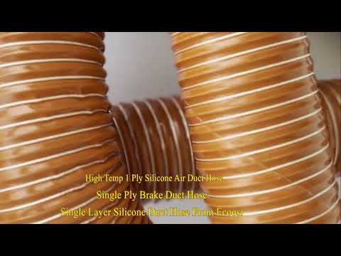High Temp 1 Ply Silicone Air Duct Hose