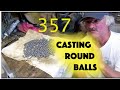 How to cast round balls the easy way.