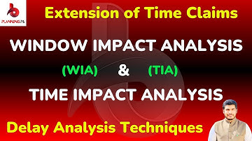 Complete Tutorial How to prepare extension of time claims | How to prepare delay analysis | #WIA_TIA