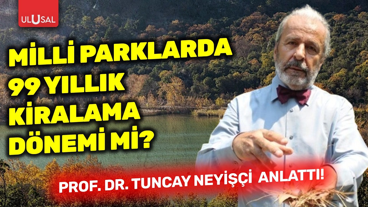 Milli Parklarda 99 yıllık kiralama dönemi mi? Prof. Dr. Tuncay Neyişçi anlattı!