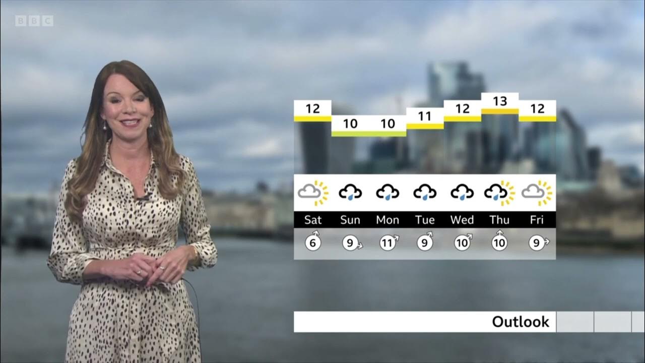 Elizabeth Rizzini BBC London Weather 9th Feburary 2024 YouTube