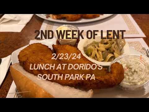 "South Park, PA Doridos Restaurant Review: Fish Fry Friday during Lent