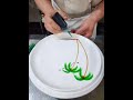 Large Circle Decoration Painting Process Learning to Paint from Scratch