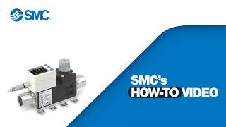 SMC PF3W - Set up session 1: Setting the switch point and hysteresis of the PF3W