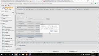 how to delete database file from phpmyadmin into localhost