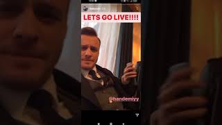 Hande Erçel Kerem Bursin In Canlı Yayınını Sabote Ediyor