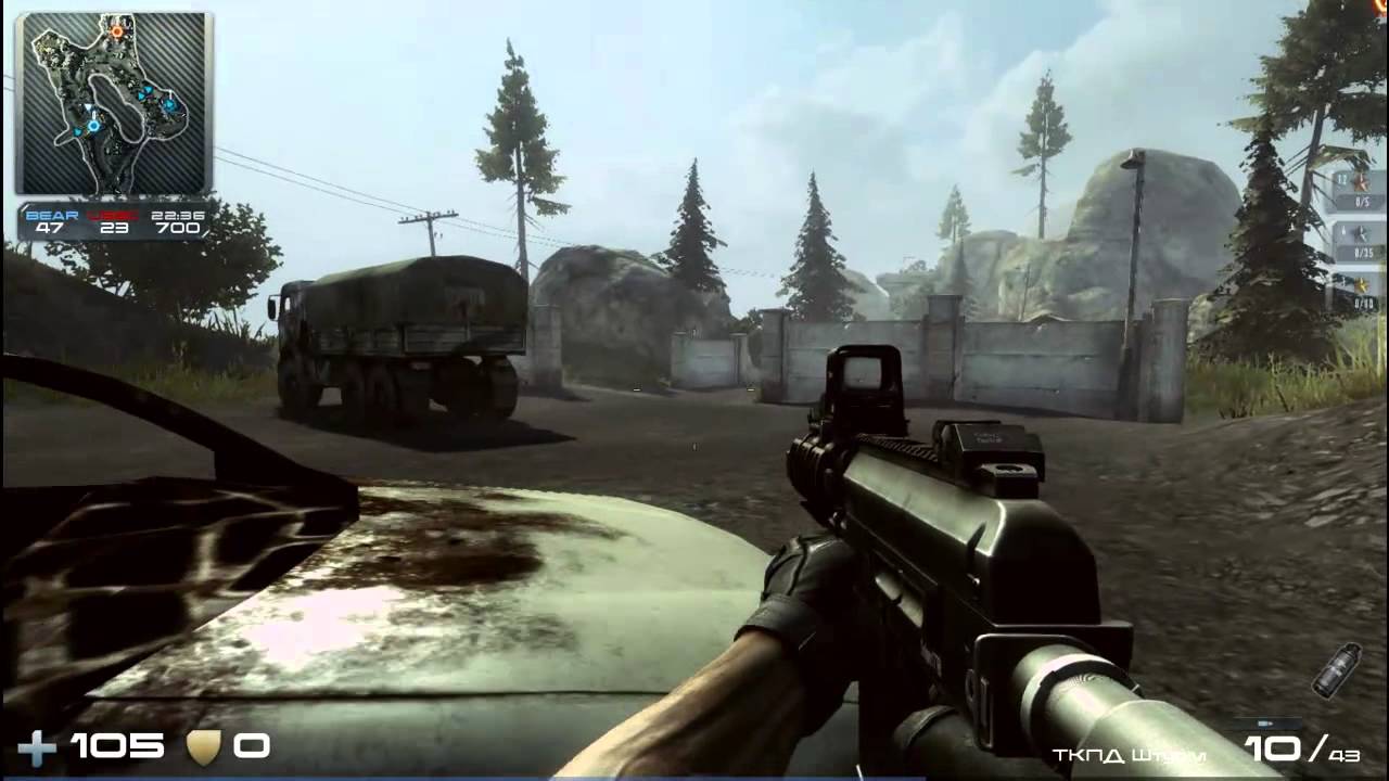 Карта contract wars