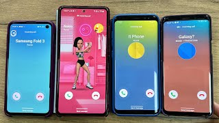 Samsung Note10 vs S10 incoming Call Samsung S8 +S9 Android 9/10/11