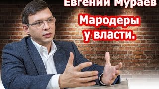 Евгений Мураев. Мародеры у власти просто тупо воруют. Это уже ни в какие ворота не лезет.