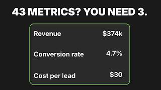 Marketing Analytics for Beginners (Track less, not more)