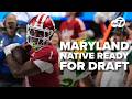 From college champion to NFL hopeful, Maryland native Roman Hemby is ready for draft night