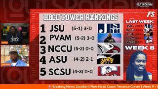 Week 9: Top 5 HBCU FCS Football Ranking | OnTheYardNetwork 