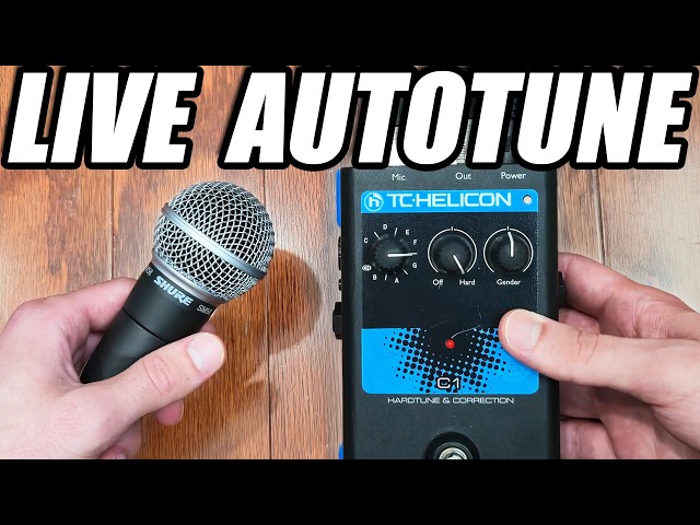TCヘリコン　c1 オートチューン　auto tune How to Perform with Live Auto-Tune | TC-Helicon C1 Tutorial and