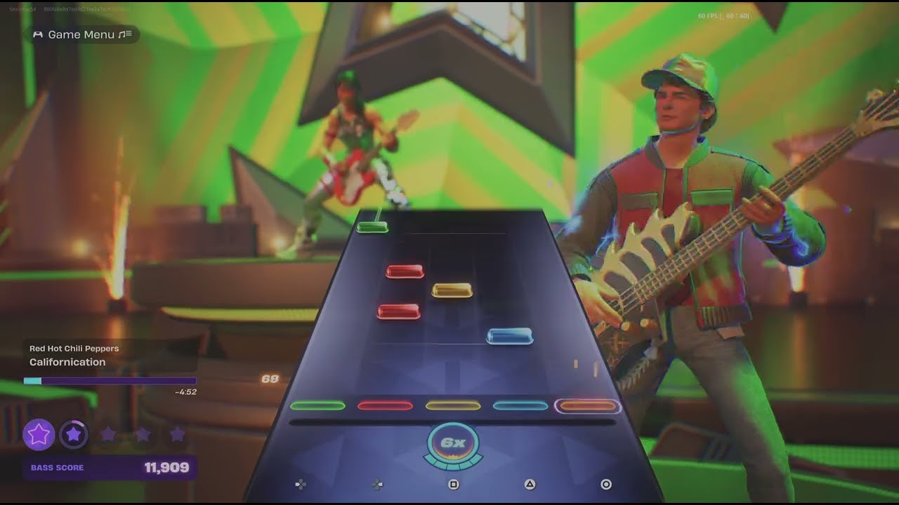 Californication Red Hot Chili Peppers Bass Expert 100% Fortnite Festival