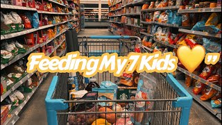 Walmart Grocery Run in Florida 🛒🌴 | Single Mom of 7 Making It Work 💛 #KeepItP” #youtube #1000subs 