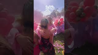 Bestie is having a girllll love u😭😭😭😍 Bliss🦋 #genderreveal