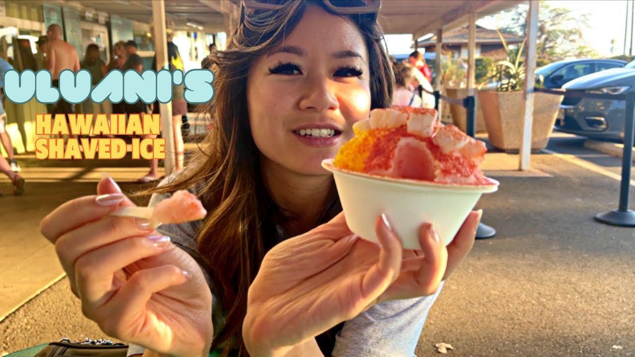 Best Places To Eat In Hawaii Uluani's Hawaiian Shaved Ice YouTube
