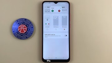 How to change, minimize Pop up incoming calls on Samsung A03 Android 13