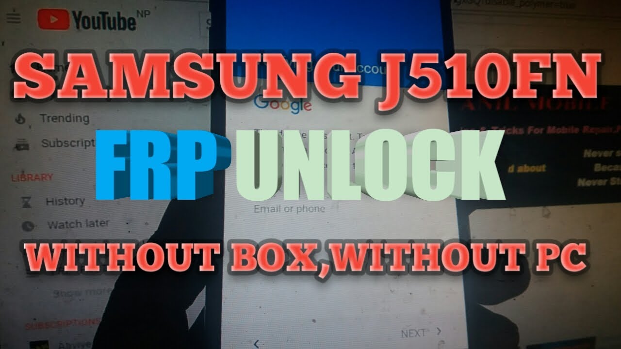 Samsung J5 2016 Hard Reset Bypass