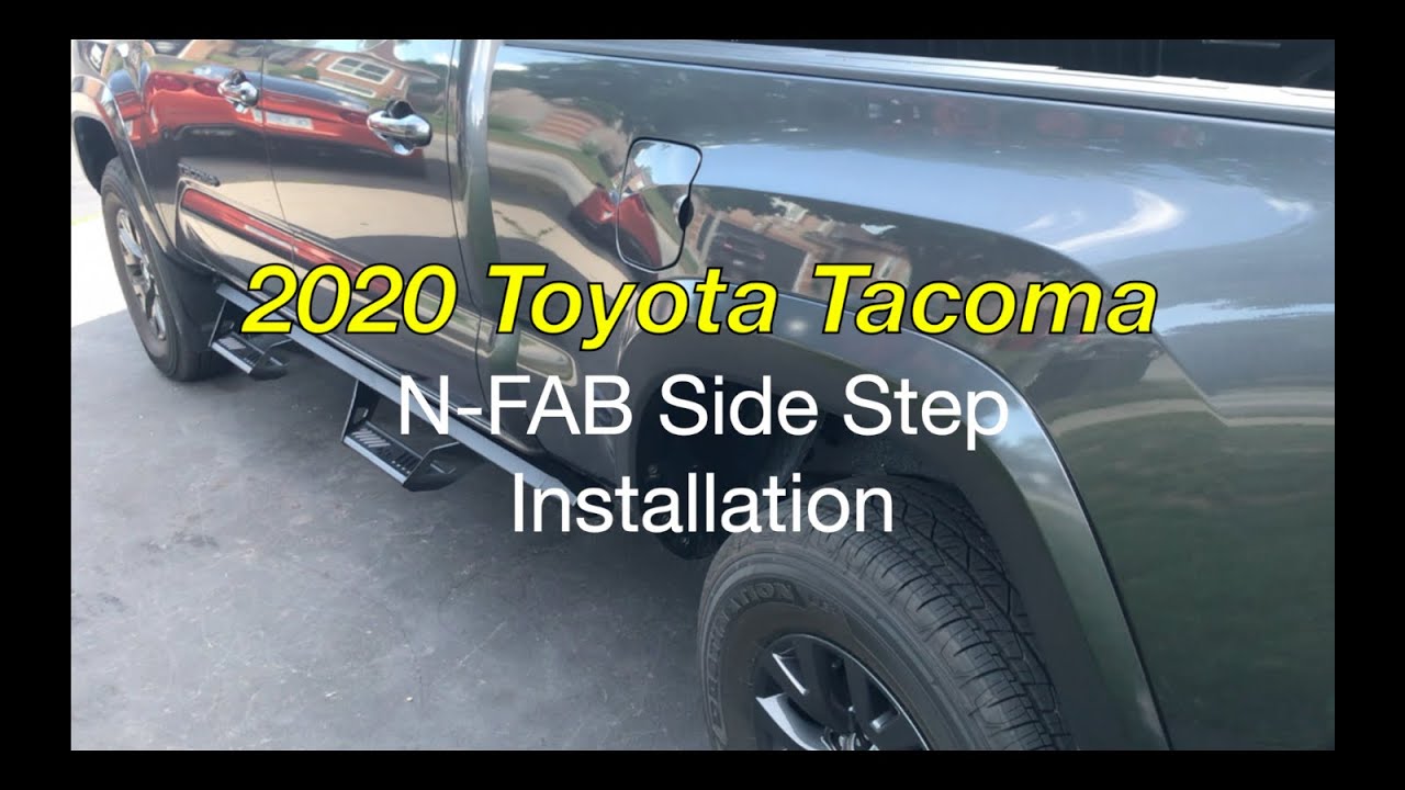 2020 Toyota Tacoma Side Step Installation