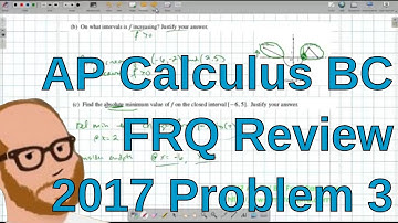 Calculus BC Free Response 2017 FRQ 3