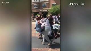 Brawl outside Arlington Seguin graduation