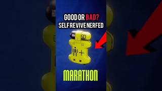 Self Revives Nerfed In Marathon Was It Too Far? 🤔 #Marathon