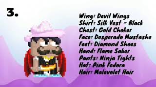 Growtopia Top 9 Pro Sets