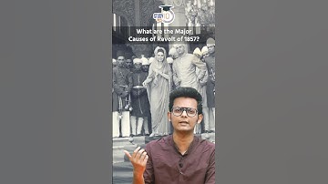 What are the major causes of Revolt of 1857 | Modern Hostory of India