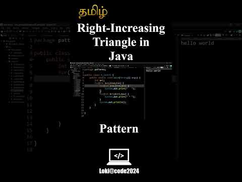 Right Increasing Triangle