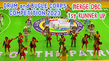 Drum and Bugle Corps Competition 2023 MERGE DBC 1ST RUNNER UP Mandaue Fiesta Panagtagbo Festival