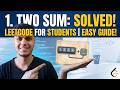 LeetCode 1 - Two Sum | Brute Force + Hash Map | C++ Solution