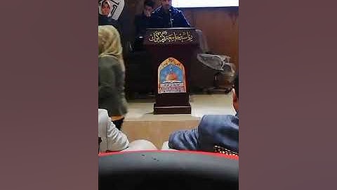 تلاوة القارئ علي فخرالدين البياتي في ندوة يوم العالمي للغة الضاد بجامعة كركوك ٢٠١٨/١٢/١٨